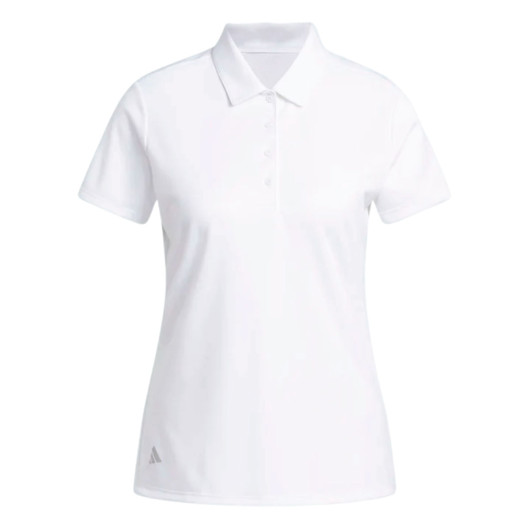 Adidas Ladies Recycled Performance Polo Shirts White